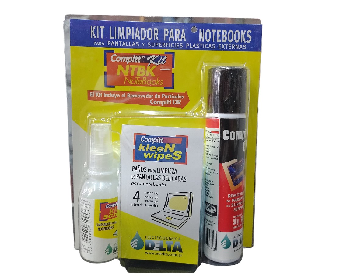 Kit Limpiador Para Notebooks