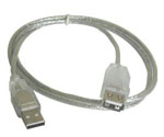 Cable USB 2.0 Alargue 1.50mts (Mallado)