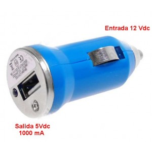 Cargador USB para auto