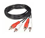 Cable de Audio 2RCA a 2RCA (2Mts)