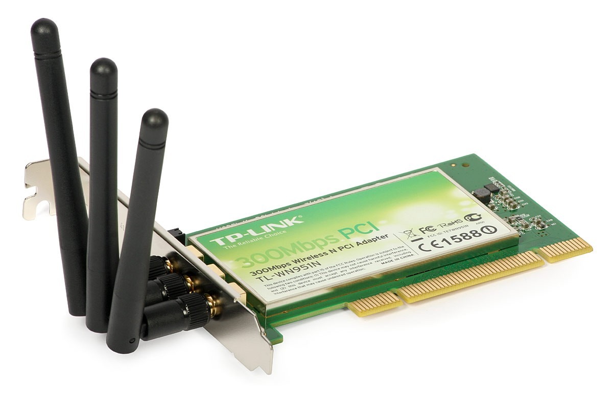 Placa de Red PCI TP-Link TL-WN851N Inalámbrica