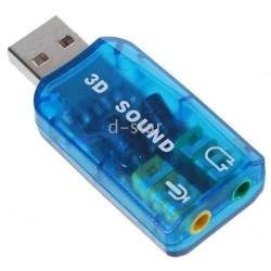 Placa de Sonido USB Genérica (5.1)