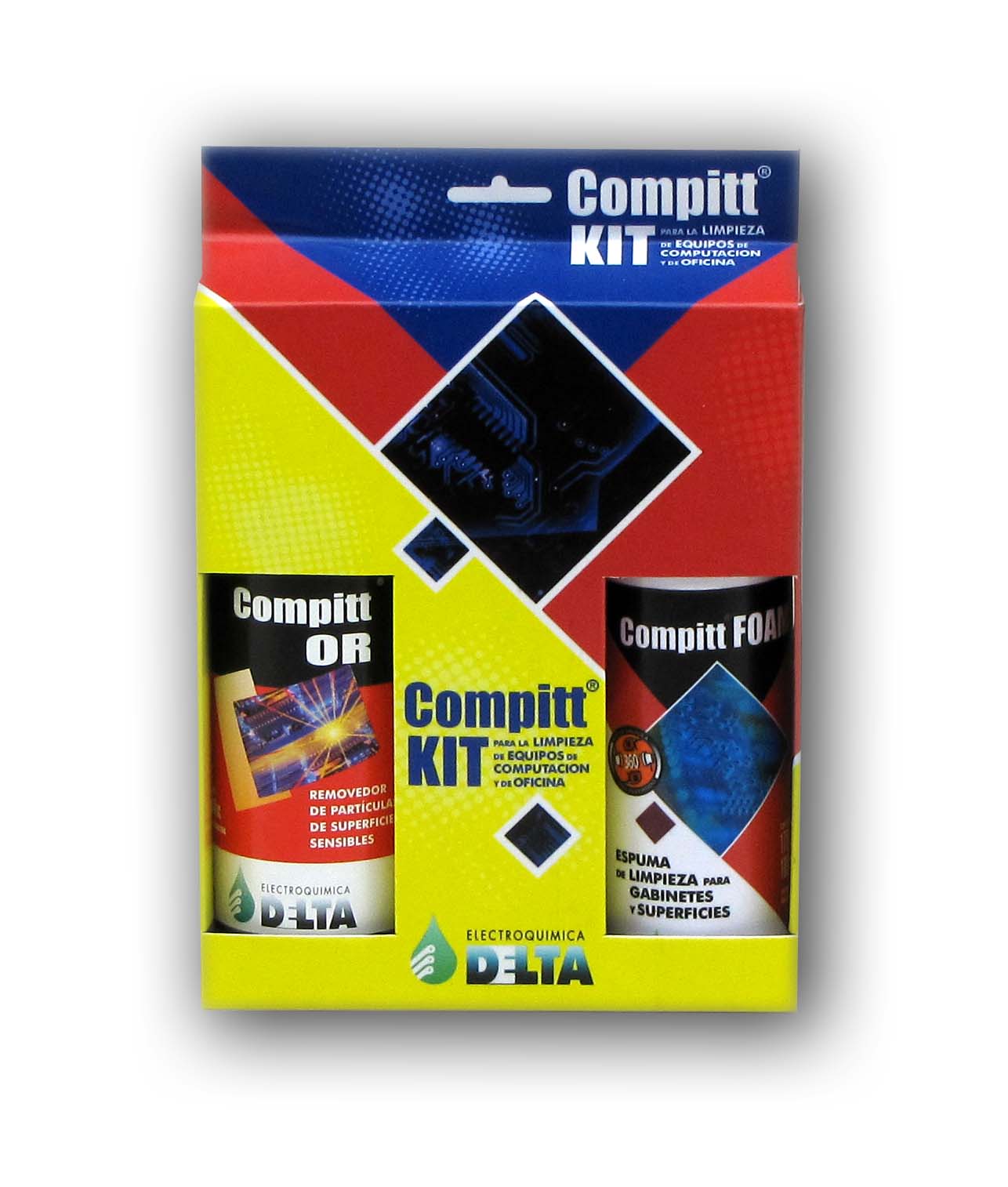 Kit Compitt (limpieza de equipos de computación)