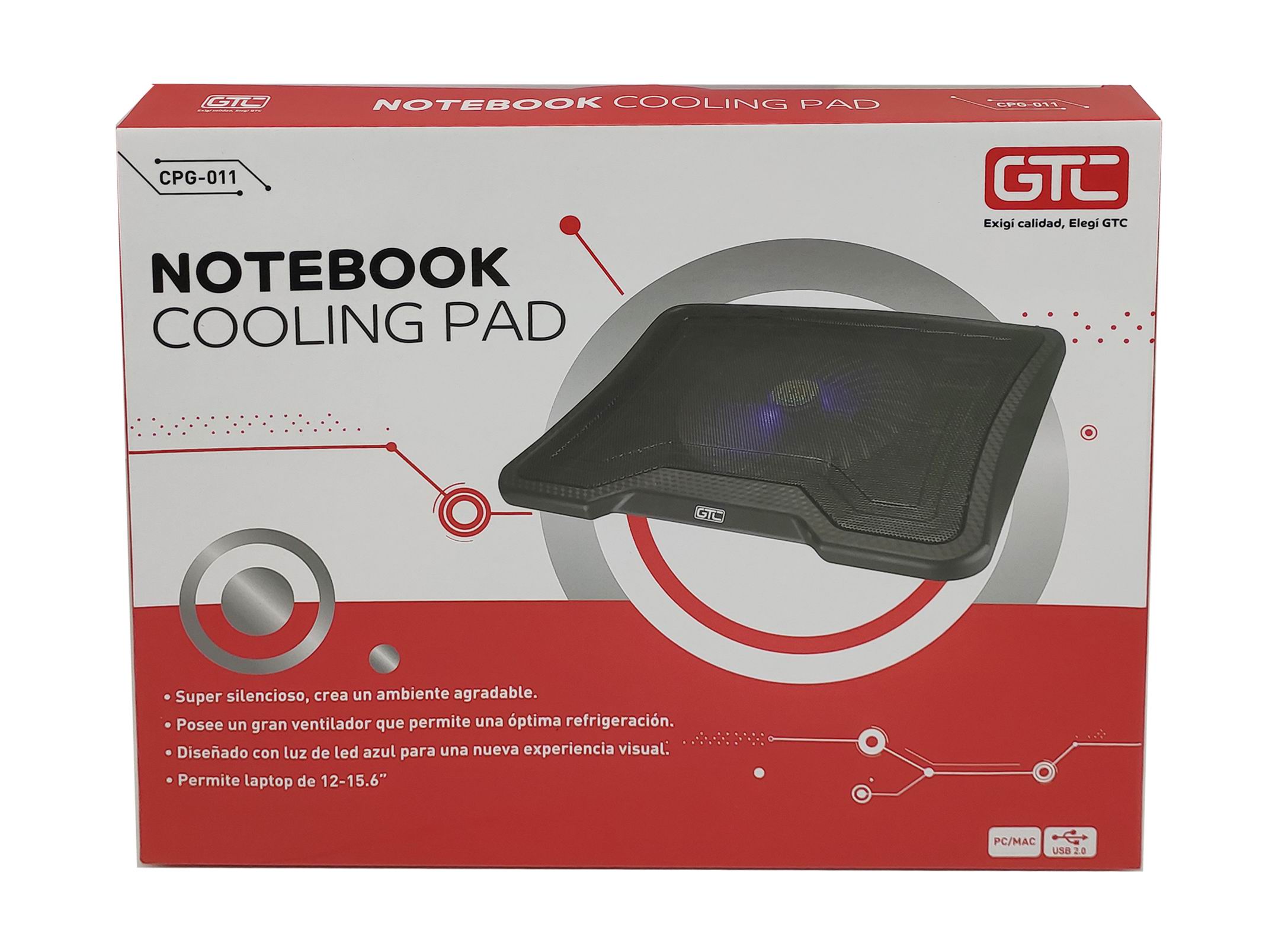 Cooler GTC CPG-010 P/Notebook