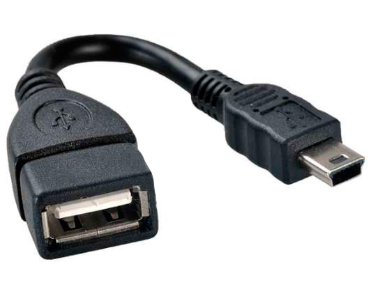 Cable USB OTG (mini USB)