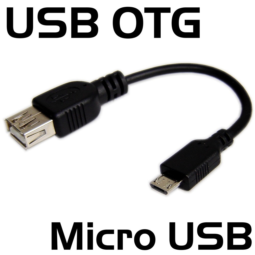 Cable USB OTG (micro USB)