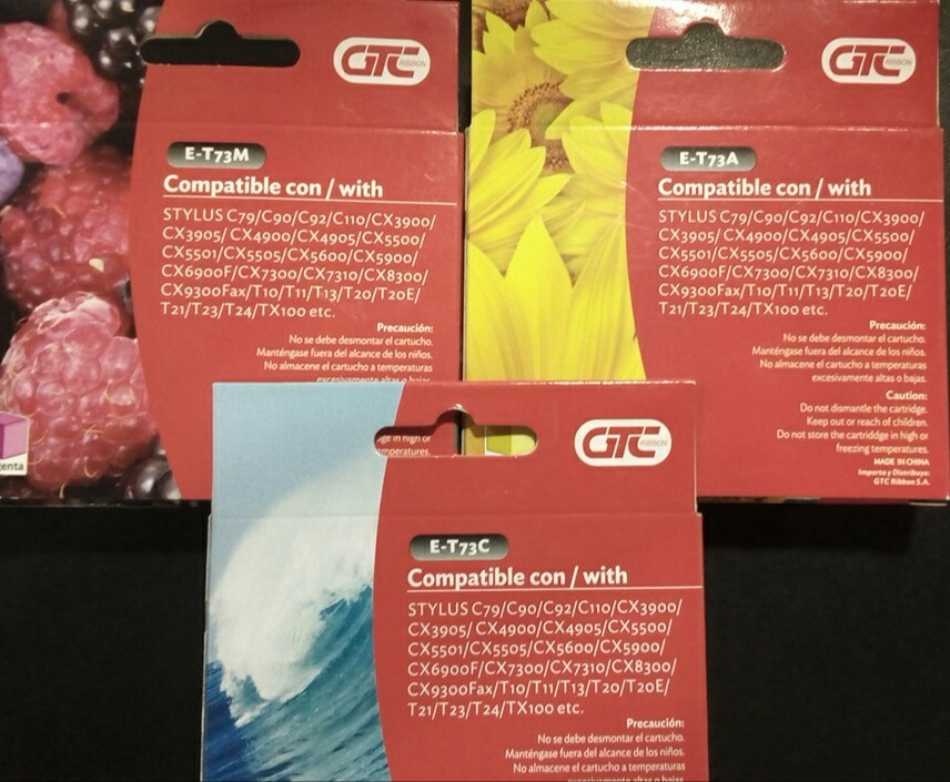 Cartucho GTC E-T73 Color
