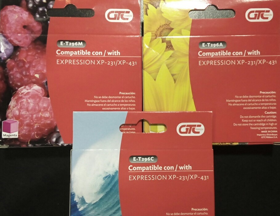 Cartucho GTC E-T296 Color
