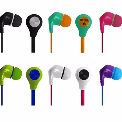 Auriculares Keeka (con mic.) Varios modelos