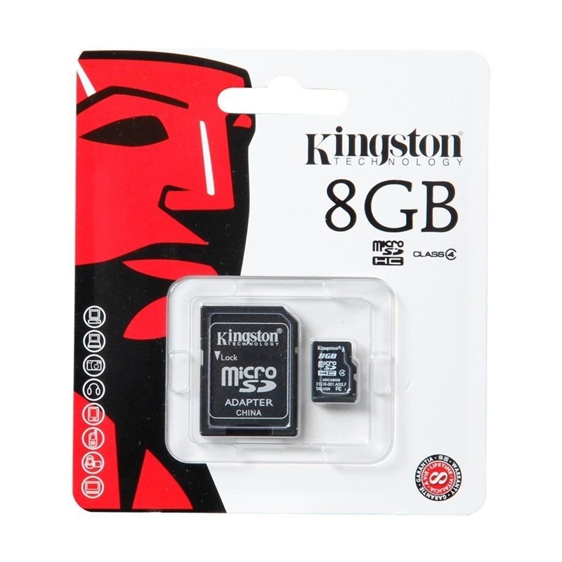 Memoria Micro SDHC 8GB Kingston