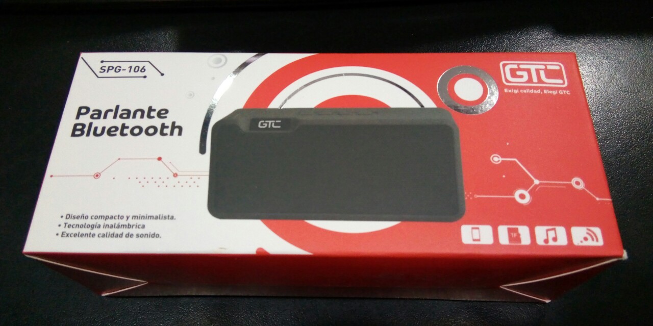 Parlante GTC SPG-106 Bluetooth