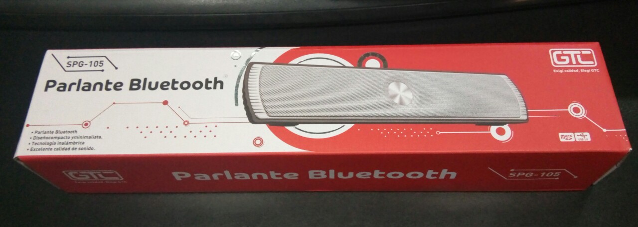 Parlante GTC SPG-105 Bluetooth