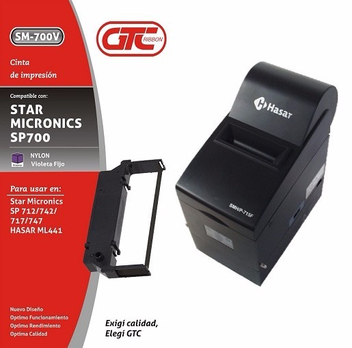 Cinta GTC SM-700V Star Micronics SP700