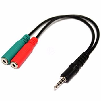 Adaptador 3.5mm a 2 plug 3.5mm