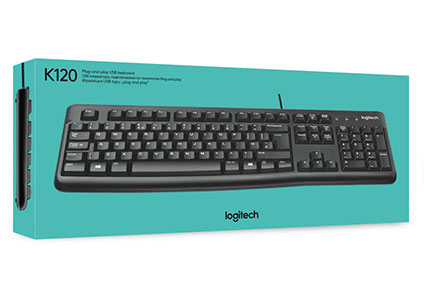 Teclado Logitech K120 (USB) Standard