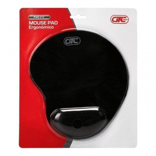 Mouse Pad GTC PAD-212 con Apoya Muñeca