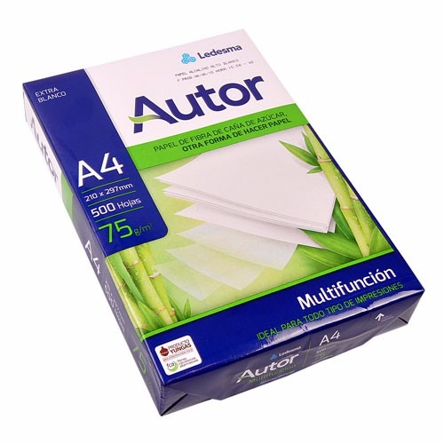 Resma Autor A4 75gr